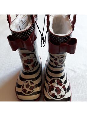 Kids Rubber boots Ladybug Stripe Polka Dots